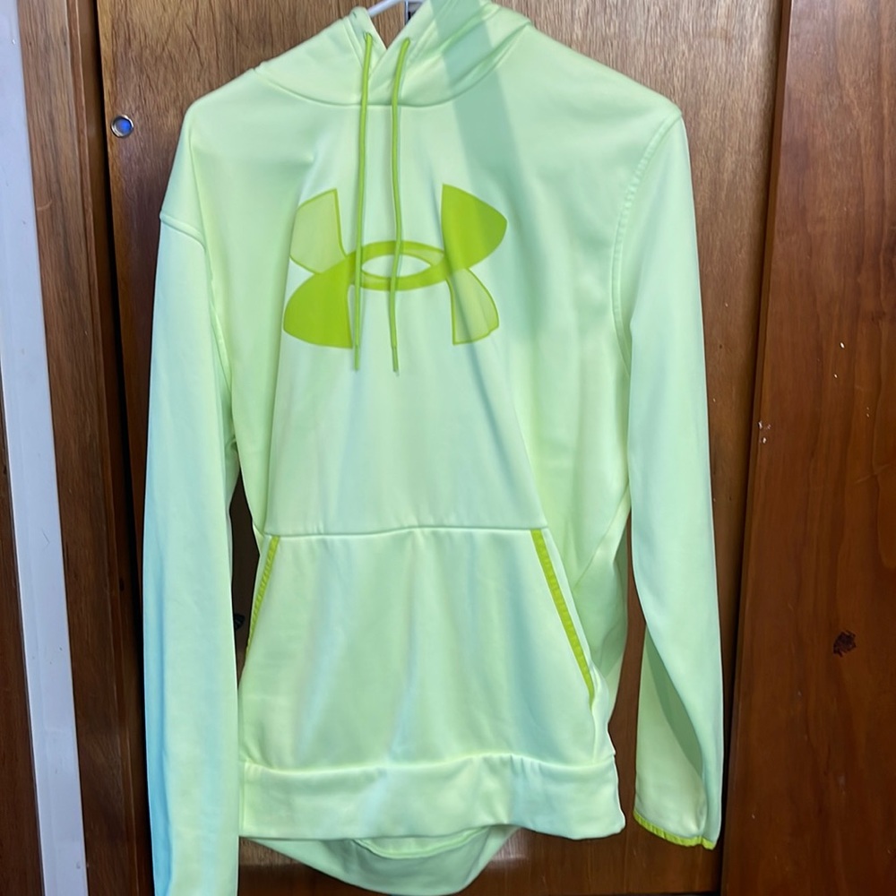 Under Armour Hoodie bright green